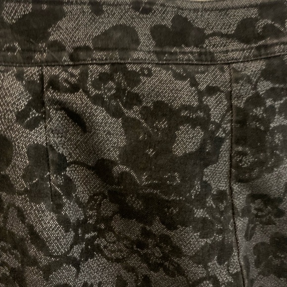 Vintage 90s-Y2K- Black Lace Wide Leg Jeans.Grunge - Picture 9 of 15